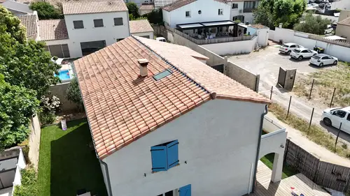 Toiture en tuile romane bis